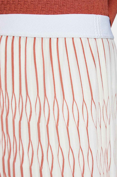 Marc Cain - Blazing Sun Maxi Skirt w/ Pleats