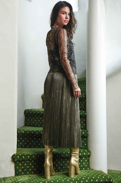 Coop - Good As Gold Pleats And Thank You Skirt
