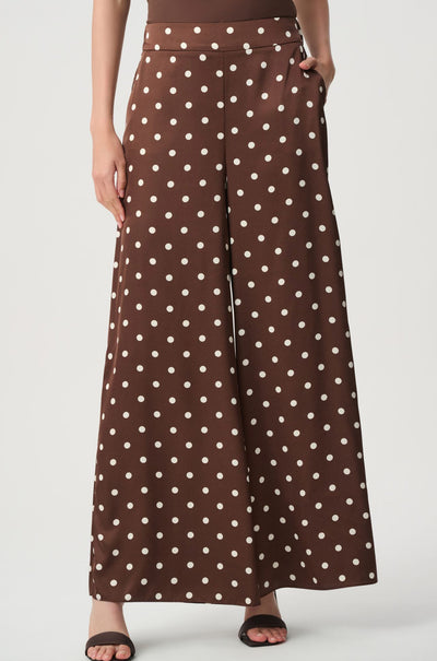 Joseph Ribkoff - Polka Dot Wide-Leg Pants