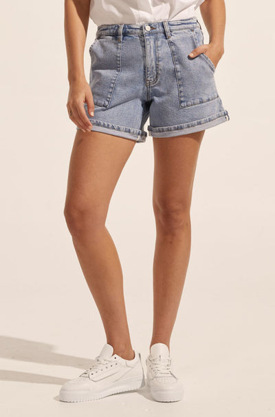 zoe kratzmann - ponder short in denim
