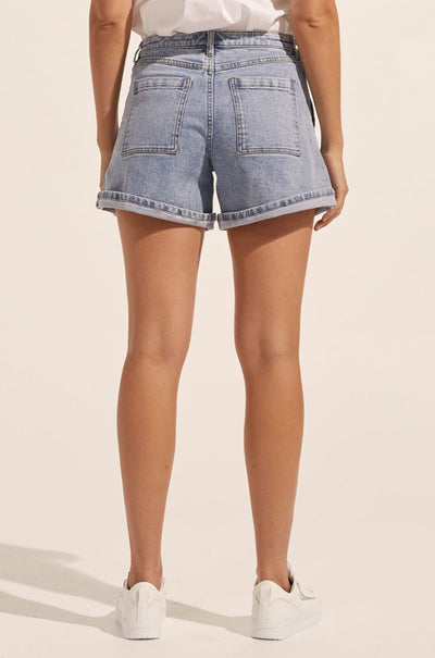 zoe kratzmann - ponder short in denim