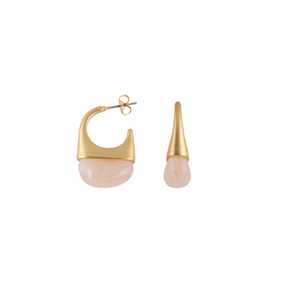 Zahar - Poppy Earrings in Pink