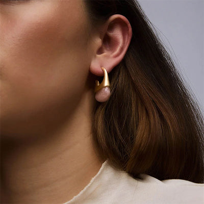 Zahar - Poppy Earrings in Pink