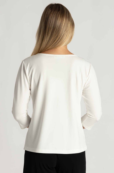 Mela Purdie - Powder Boat Neck in Powder Knit