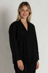 Mela Purdie - Powder Tux Shirt in Powder Weave