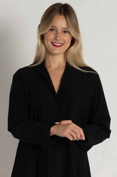 Mela Purdie - Powder Tux Shirt in Powder Weave