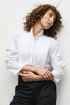 Mela Purdie - Powder Tux Shirt in Powder Weave