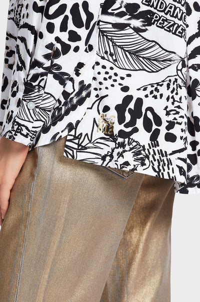 Marc Cain - Printed Rethink Together Shirt Blouse