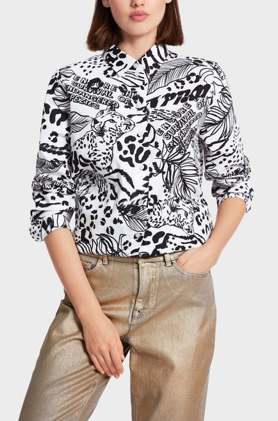 Marc Cain - Printed Rethink Together Shirt Blouse