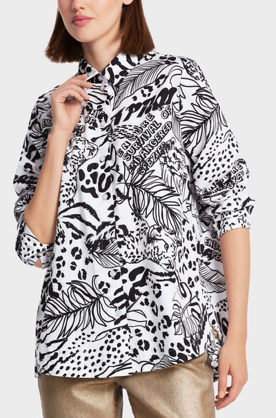 Marc Cain - Printed Rethink Together Shirt Blouse