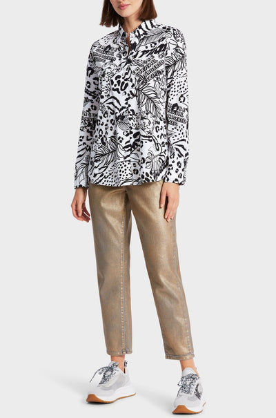 Marc Cain - Printed Rethink Together Shirt Blouse