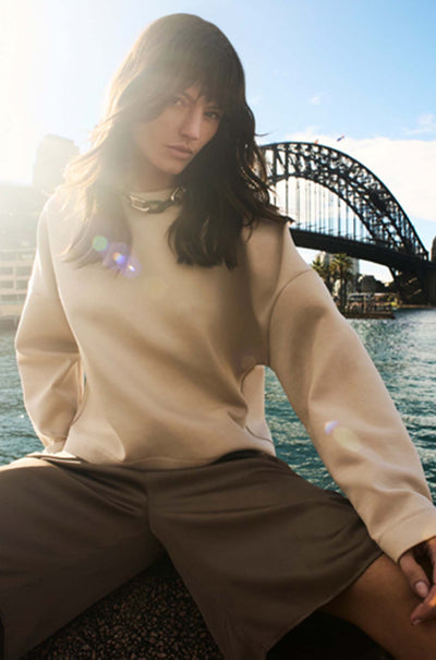 Signature Mela Purdie - Puffer Sweater in Puffer Knit