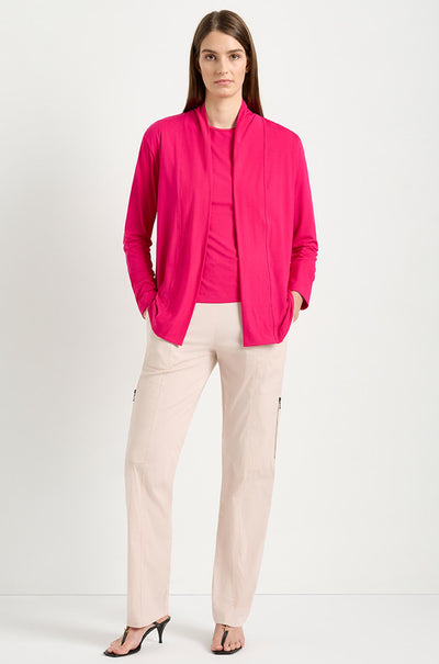 Mela Purdie - Pull On Jacket in Cerise