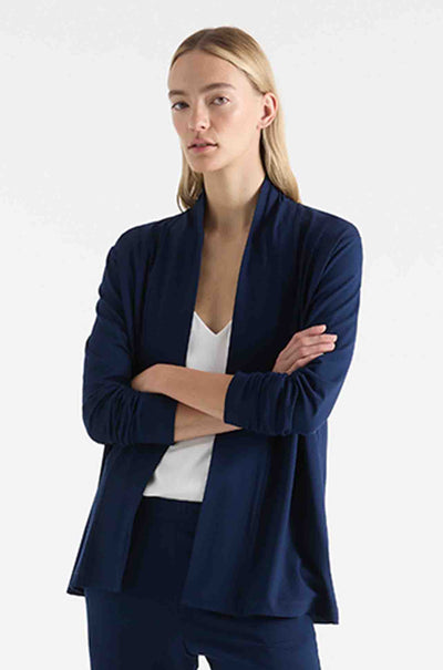 Mela Purdie - Pull On Jacket in Denim