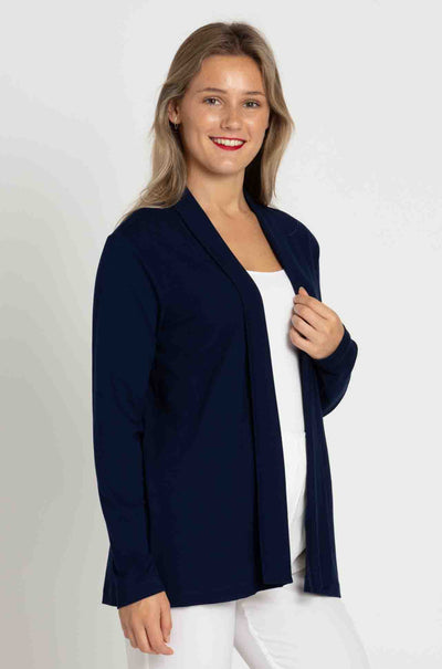Mela Purdie - Pull On Jacket in Denim