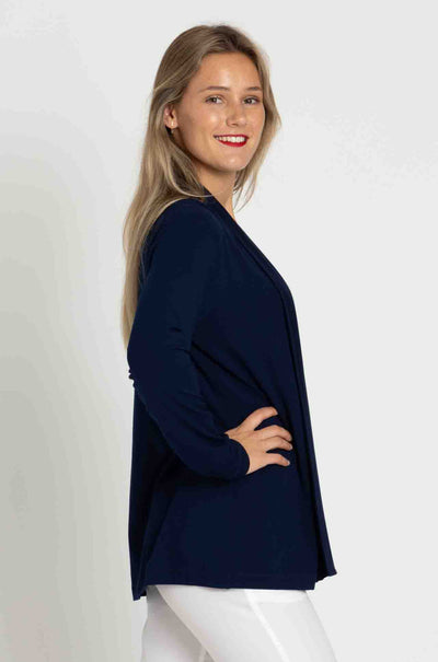Mela Purdie - Pull On Jacket in Denim