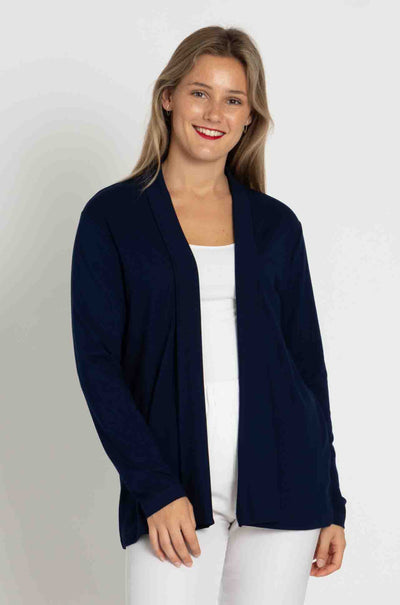 Mela Purdie - Pull On Jacket in Denim