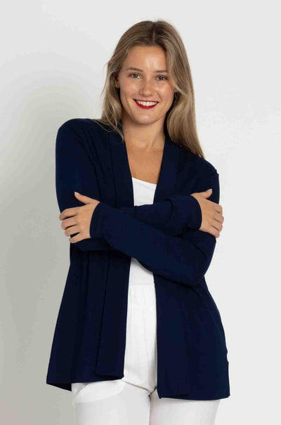 Mela Purdie - Pull On Jacket in Denim
