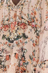Camilla - Rose Garden Revolution A-Line Gathered Panel Dress with Lace