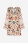 Camilla - Rose Garden Revolution A-Line Gathered Panel Dress with Lace