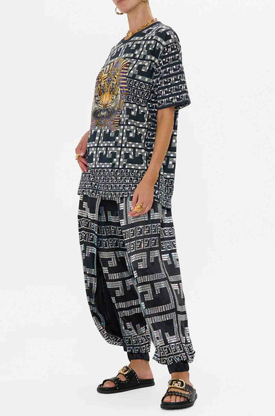 Camilla - Read My Glyphs Oversized Band Tee