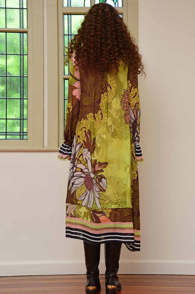 Curate - Rust + Relaxation Layer Player Dress