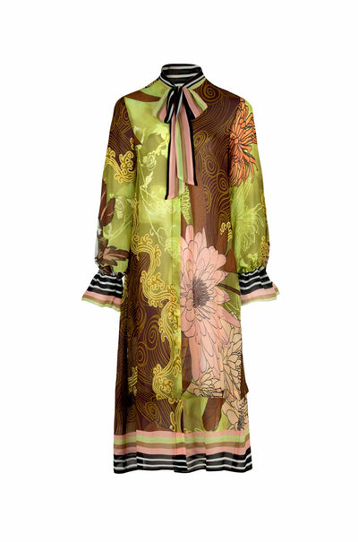 Curate - Rust + Relaxation Layer Player Dress
