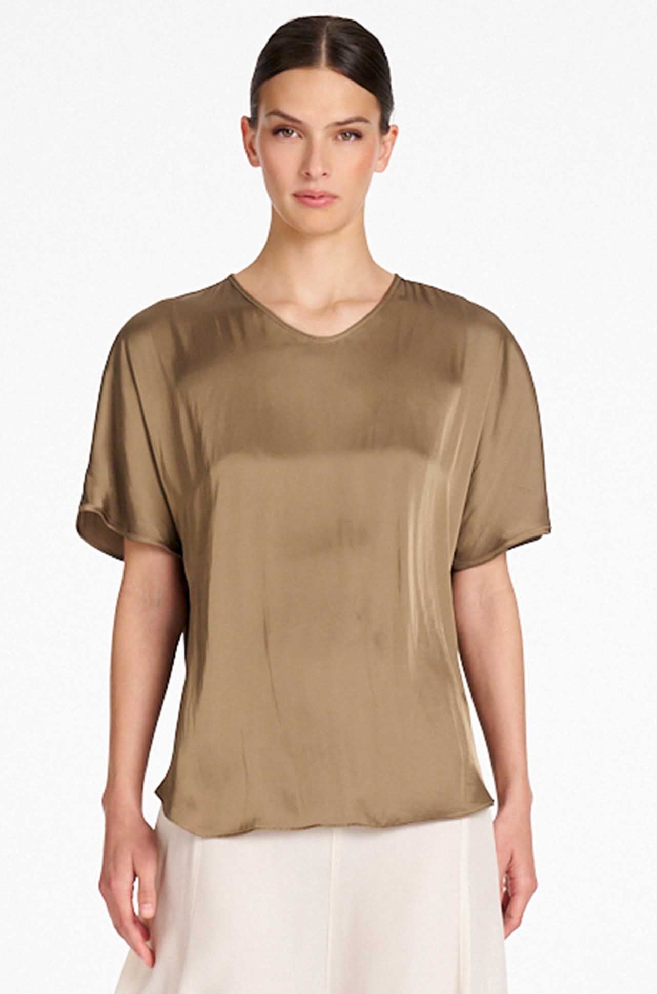 Signature Mela Purdie - Raglan Shell in Charmeuse