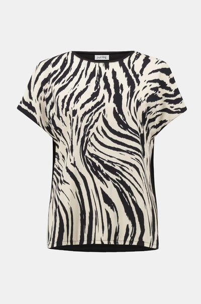 Joseph Ribkoff - Recycled Woven Animal Print with Silky Knit Back