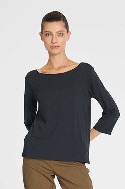 Mela Purdie - Relaxed Boat Neck in Canyon