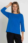 Mela Purdie - Relaxed Boat Neck in Topaz