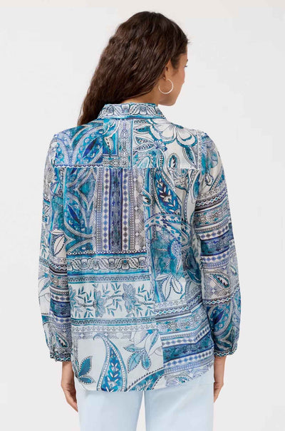 Johnny Was - Relaxed Yoke Shirt in Athene
