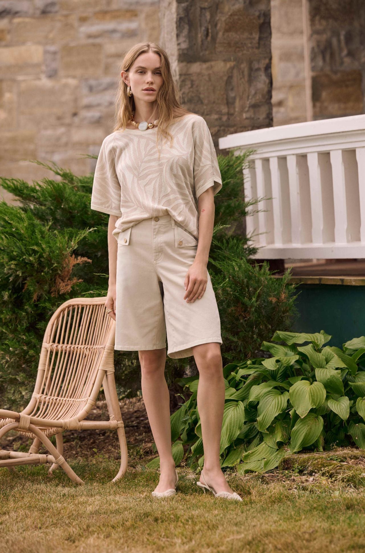 Joseph Ribkoff - Repreve Denim Straight Jean Shorts