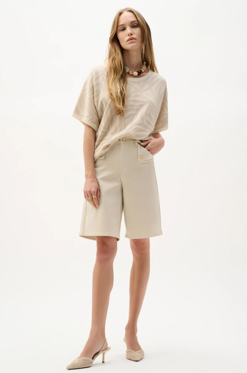 Joseph Ribkoff - Repreve Denim Straight Jean Shorts