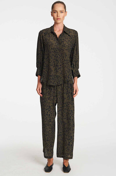 Mela Purdie - Pace Pant in Amazon Print Silk