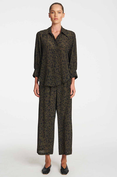 Mela Purdie - Resort Blouse in Amazon Print Silk