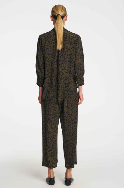 Mela Purdie - Resort Blouse in Amazon Print Silk