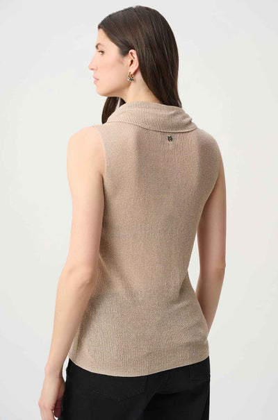 Joseph Ribkoff - Rhinestone Cowl Neck Top