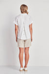 Verge - Rhyme Shirt in White