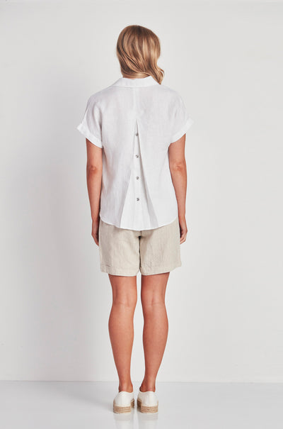 Verge - Rhyme Shirt in White
