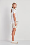 Verge - Rhyme Shirt in White