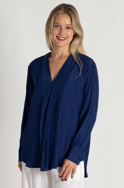 Mela Purdie - Ribbon Edge Shirt in Orient