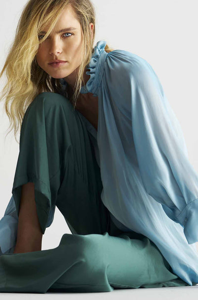 Mela Purdie - Roman Blouse in Chiffon