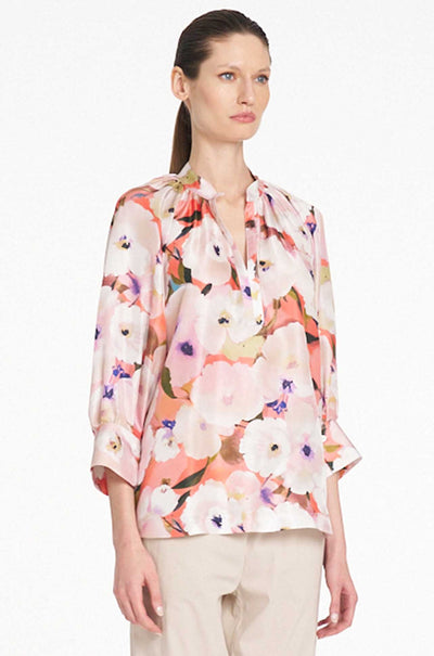 Mela Purdie - Roman Shirt in Poppy Chintz