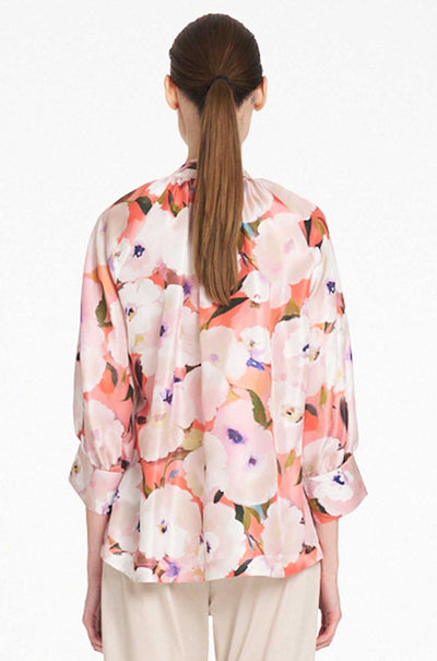 Mela Purdie - Roman Shirt in Poppy Chintz