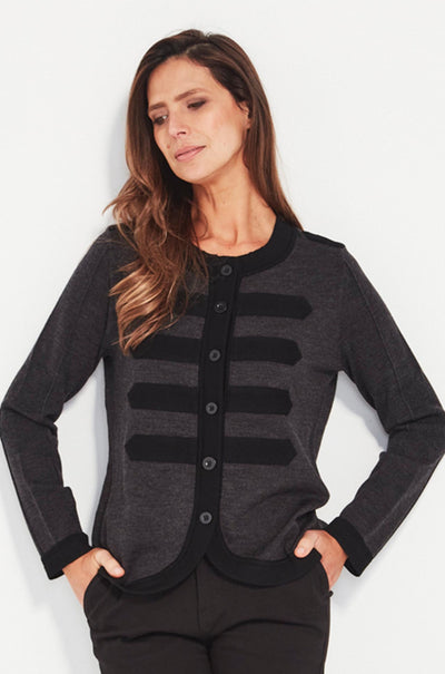 Verge - Royal Cardi in Graphite