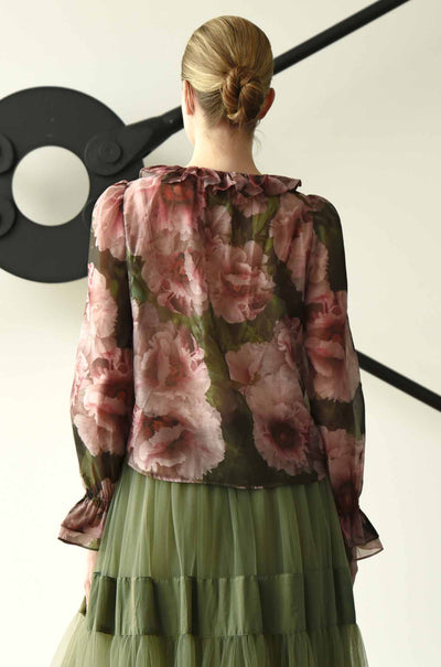 Trelise Cooper - See A Peony Ruffle My Love Blouse