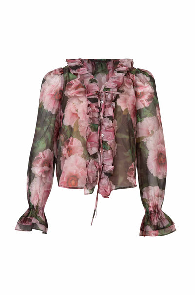 Trelise Cooper - See A Peony Ruffle My Love Blouse