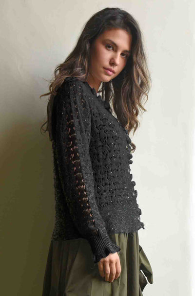 Coop - Softly Spun Ruffle Up Cardigan