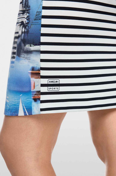 Marc Cain - Salty Breeze Dress w/ Maritime Print